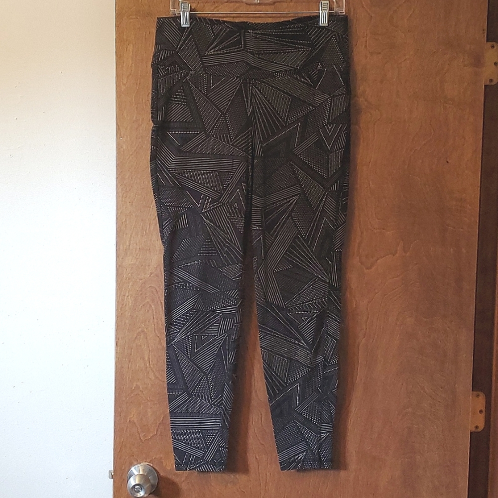7/8 Geometric Yoga Pants